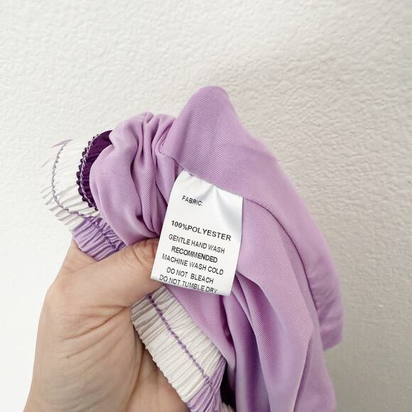 [Bourbon & Belles] Pretty Purple Checkerboard Print Textured Boxer Shorts Sz XL - Picture 11 of 12